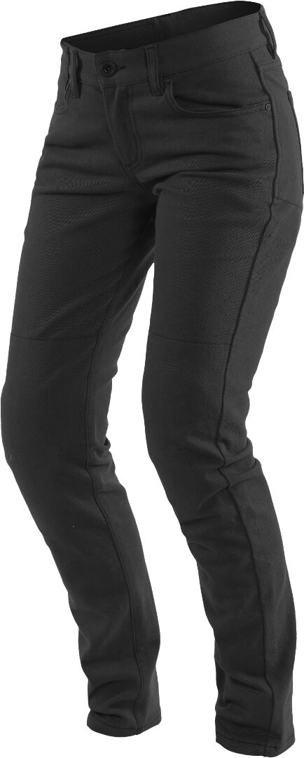 Dainese Classic Slim Damen Motorrad Textilhose 29 Schwarz