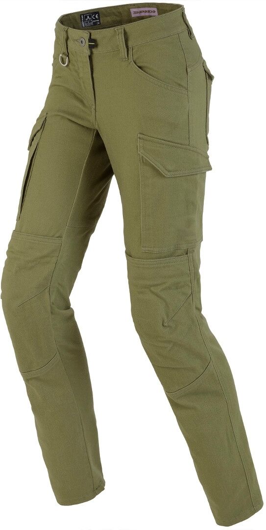 Spidi Pathfinder Cargo Damen Motorrad Textilhose 34 Grün