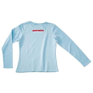 Spidi Font Long Lady T-Shirt S Blau