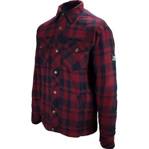 Bores Lumberjack Shirt L Schwarz Rot