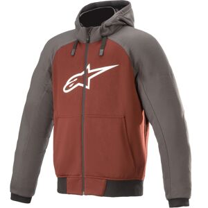 Alpinestars Chrome Sport Motorrad Hoodie S Grau Rot