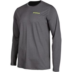 Klim Teton Merino Wool Funktionsshirt M Schwarz Grau