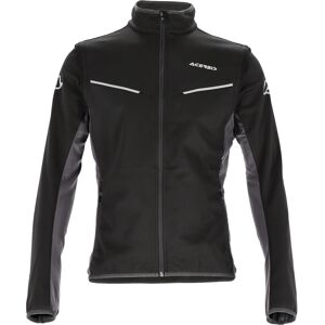 Acerbis Track Softshell Motorradjacke XL Schwarz Grau