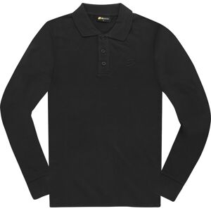 FC-Moto Long Run Polo Langarmshirt M Schwarz