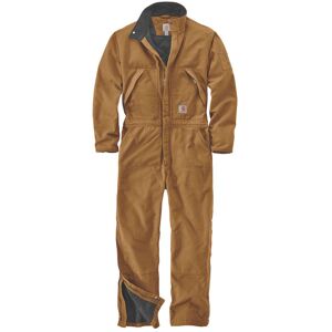 Carhartt Washed Duck Insulated Overall 3XL Braun
