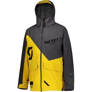 Scott XT Shell Dryo Snowmobil Jacke S Grau Gelb