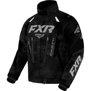 FXR Team FX 2-in-1 2023 Snowmobil Jacke XL Schwarz Grau