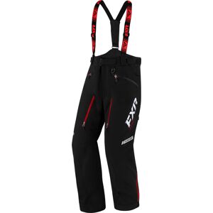 FXR Mission FX 2023 Snowmobil Latzhose S Schwarz Rot