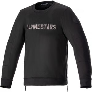 Alpinestars Legit Crew Fleece Motorrad Pullover M Schwarz