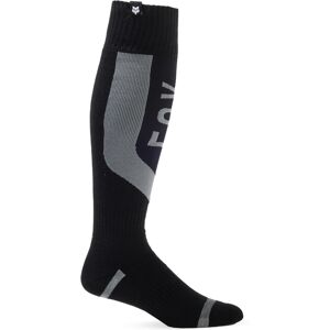 FOX 180 Nitro Motocross Socken L Schwarz Grau