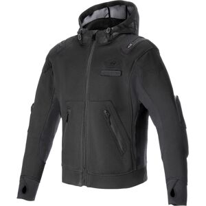 Alpinestars Moflow Air Tech Motorrad Zip Hoodie 2XL Schwarz