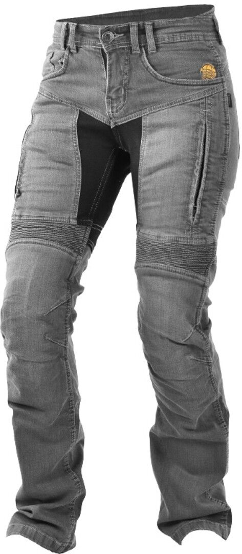 Trilobite Parado Grey Damen Motorradjeans 30 Grau