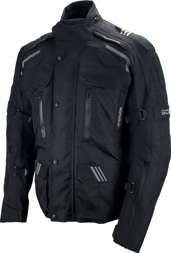 Bores Philippo Touring Motorrad Textiljacke 3XL Schwarz