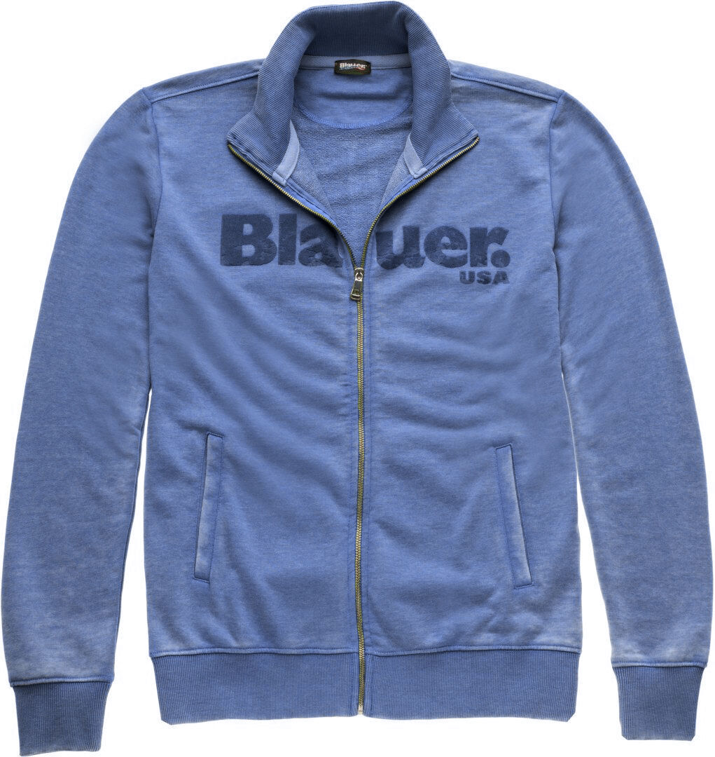 Blauer USA Burnout Sweatshirt Jacke S Blau