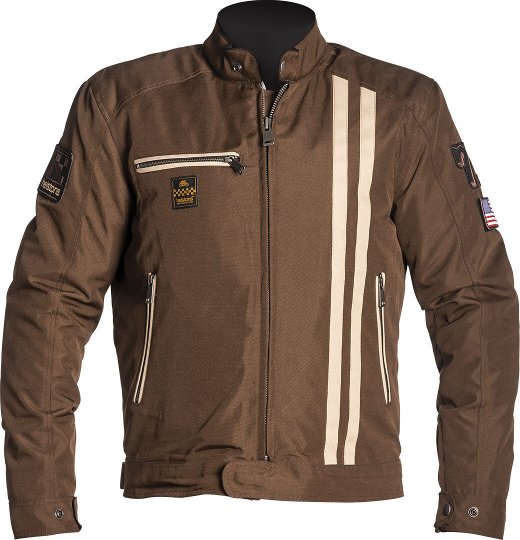 Helstons Cobra Motorrad Textiljacke L Braun