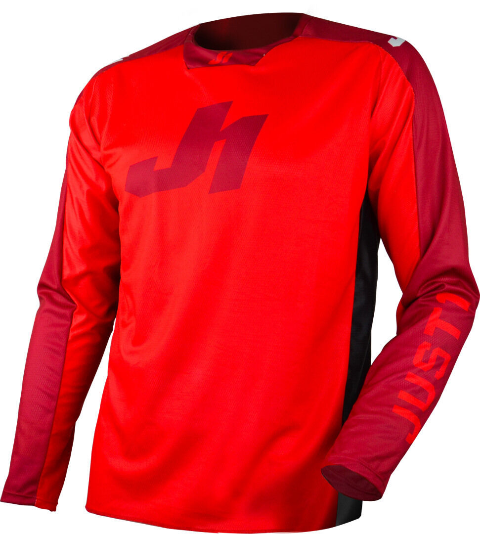 Just1 J-Force Longsleeve Fahrrad Jersey M Rot