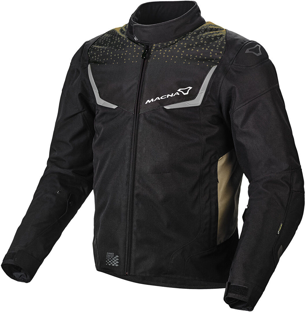 Macna Durago Motorrad Textiljacke M Schwarz Braun