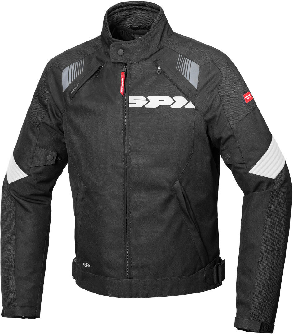 Spidi Flash Evo H2Out Motorrad Textiljacke M Schwarz Weiss