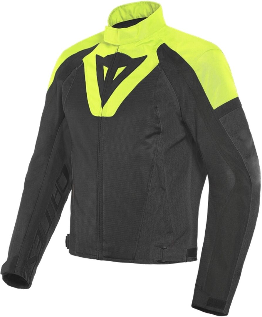 Dainese Levante Air Tex Motorrad Textiljacke 56 Schwarz Gelb