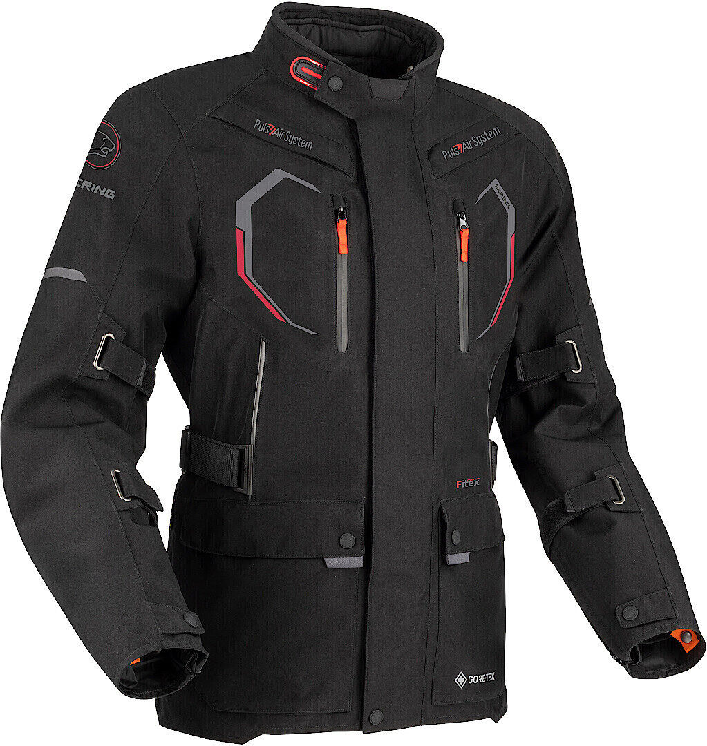 Bering Hurricane GTX Motorrad Textiljacke XL Schwarz