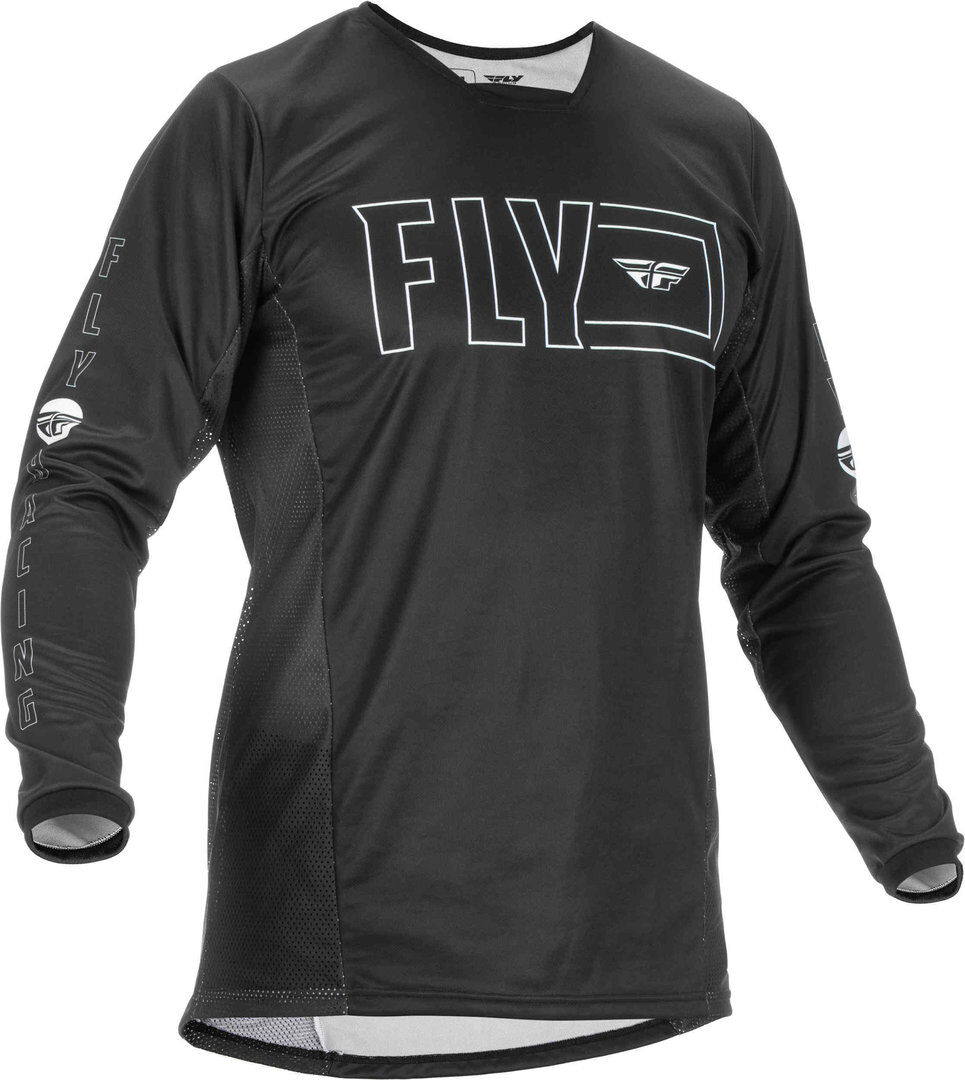 Fly Racing Kinetic Fuel Motocross Jersey S Schwarz