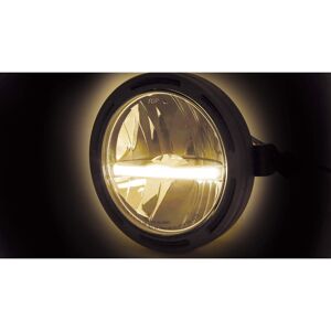 HIGHSIDER 5 3/4 Zoll LED-Scheinwerfer FRAME-R2 JACKSON, schwarz, seitliche Befestigung  Schwarz