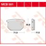 TRW Lucas Bremsbelag MCB501