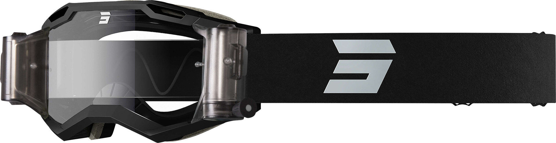Shot Iris 2.0 Tech Roll-Off Motocross Brille Einheitsgröße transparent