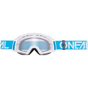 Oneal O´Neal B-20 Flat Brille Einheitsgröße Weiss Blau