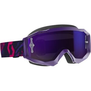 Scott Hustle X Chrome Motocross Brille Einheitsgröße Lila