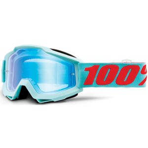 100% Accuri Extra Maldives Motocross Brille Einheitsgröße Blau Orange