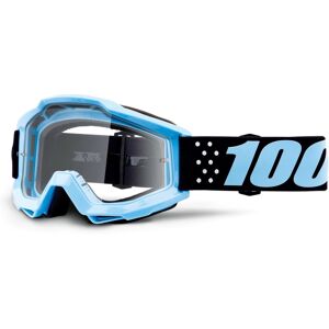 100% Accuri Taichi Motocross Brille Einheitsgröße Schwarz Blau