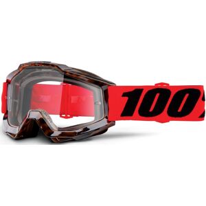 100% Accuri Vendome Motocross Brille Einheitsgröße Schwarz Rot