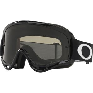 Oakley XS O-Frame Jet Black Jugend Motocross Brille Einheitsgröße Schwarz Beige