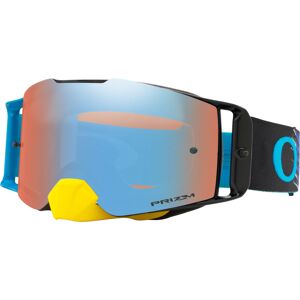 Oakley Front Line Dissolve Motocross Brille Einheitsgröße Blau Gelb