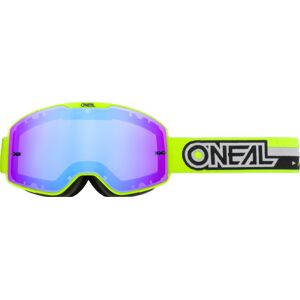 Oneal B-20 Proxy Motocross Brille - Verspiegelt Einheitsgröße Schwarz Gelb