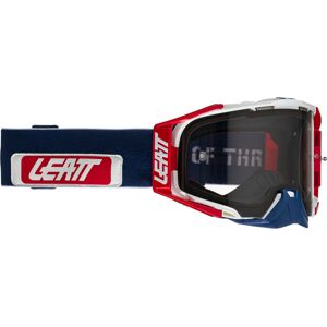 Leatt Velocity 6.5 News Motocross Brille Einheitsgröße Rot Blau