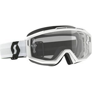 Scott Split OTG 2024 Motocross Brille Einheitsgröße Schwarz Weiss