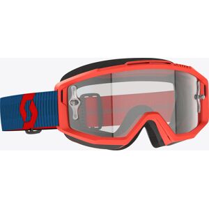 Scott Split OTG 2024 Motocross Brille Einheitsgröße Rot Blau