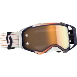 Scott Prospect Amplifier orange/weiss Motocross Brille Einheitsgröße Gold