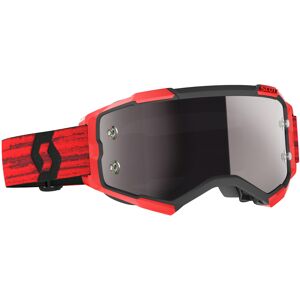 Scott Fury Chrome rot/schwarz Motocross Brille Einheitsgröße Schwarz Rot
