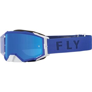 Fly Racing Zone Pro Motocross Brille  Blau