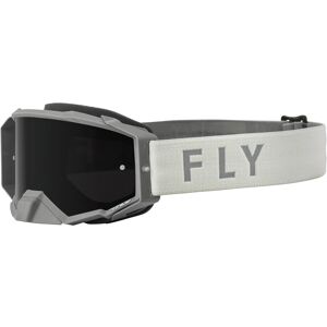 Fly Racing Zone Pro Motocross Brille  Grau