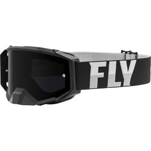 Fly Racing Zone Pro Motocross Brille  Schwarz Grau