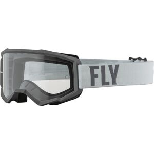 Fly Racing Focus Motocross Brille  Grau