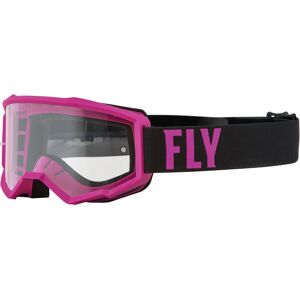 Fly Racing Focus Motocross Brille  Schwarz Pink