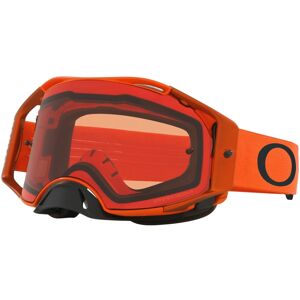 Oakley Airbrake Prizm Motocross Brille Einheitsgröße Schwarz Orange
