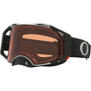 Oakley Airbrake Prizm Motocross Brille Einheitsgröße Schwarz Braun