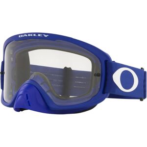 Oakley O Frame 2.0 Pro Clear Motocross Brille Einheitsgröße Weiss Blau