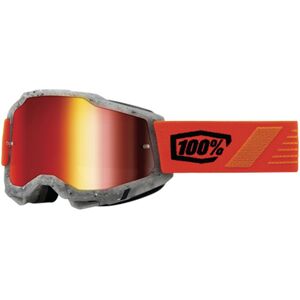 100% Accuri 2 Schrute Motocross Brille  Rot